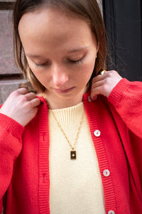 Lunar North Star Necklace - The Mercantile London