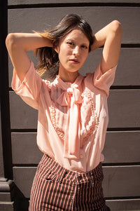 Stella Nova Soft Pink Chiffon Shirt