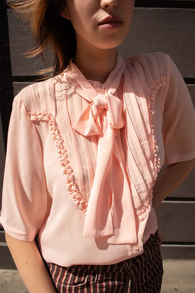 Stella Nova Soft Pink Chiffon Shirt