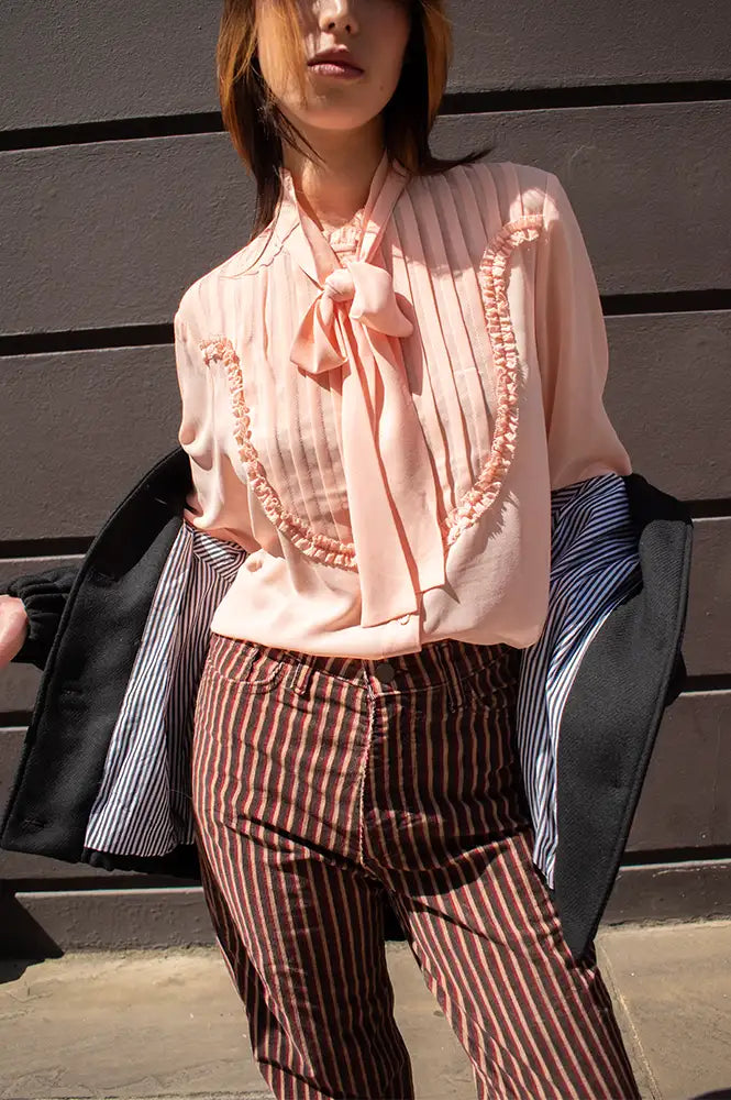 Stella Nova Soft Pink Chiffon Shirt