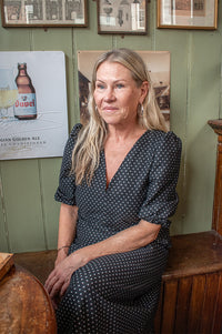 Nué Notes Vilinus Black Spot Dress - The Mercantile London