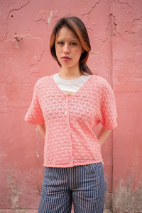 Numph Milba Peony Cardigan - The Mercantile London