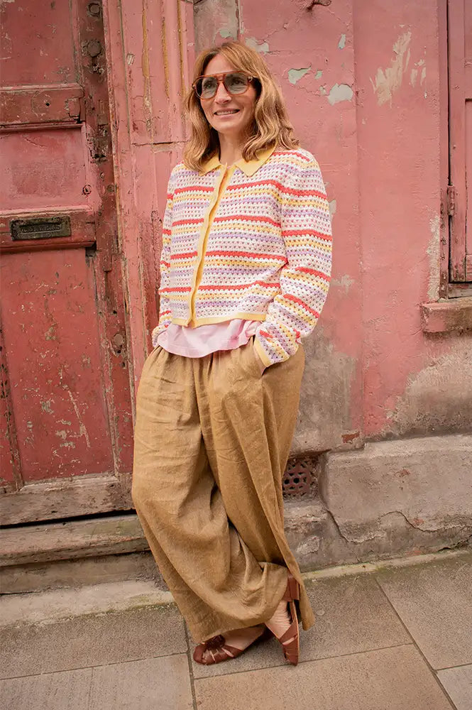 Numph Nancy Popcorn Cardigan - The Mercantile London