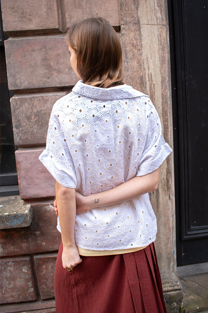 Numph Palma Bright White Shirt - The Mercantile London