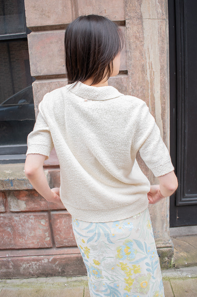 Numph Zola Cloud Dancer Cardigan - The Mercantile London