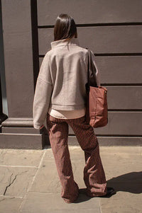Numph Kimla Deep Taupe Zip Jacket