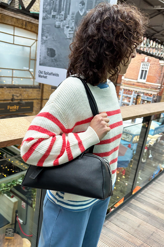 Numph Vinette Cayenne Stripe Jumper