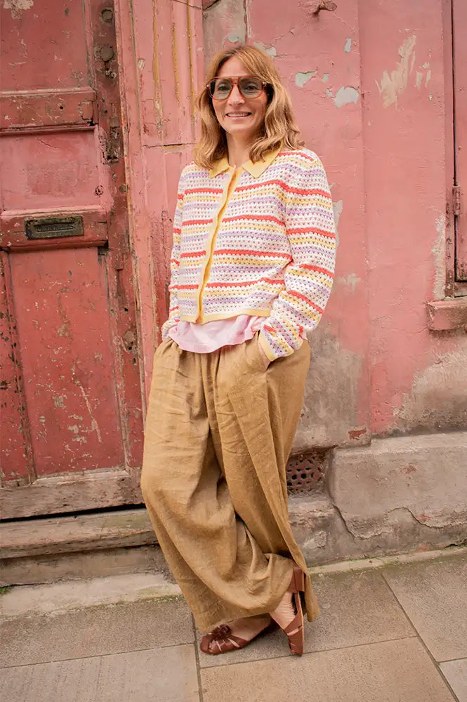 Numph Nancy Popcorn Cardigan - The Mercantile London