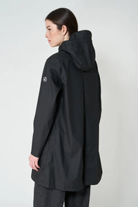 Tantä Nuovola Black Raincoat - The Mercantile London