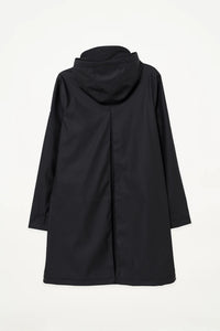 Tantä Nuovola Black Raincoat - The Mercantile London