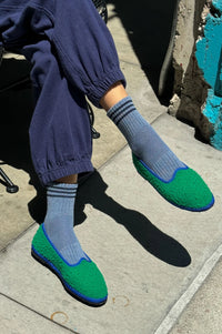 Le Bon Shoppe Girlfriend Indigo Socks - The Mercantile London
