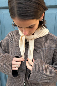 Le Bon Shoppe Cashmere Oatmeal Bandana