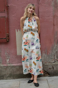 Object Dinah Sandshell Midi Dress - The Mercantile London