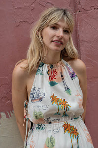 Object Dinah Sandshell Midi Dress - The Mercantile London