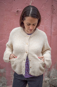 Object Saggia Sandshell Cardigan - The Mercantile London