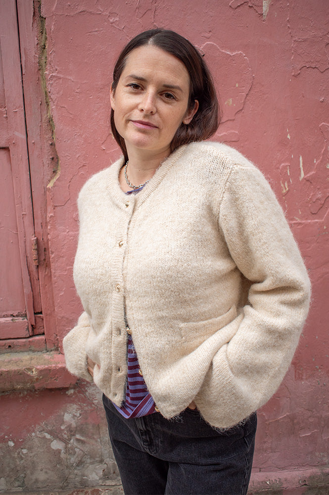 Object Saggia Sandshell Cardigan – The Mercantile London