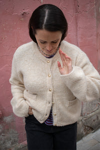 Object Saggia Sandshell Cardigan - The Mercantile London