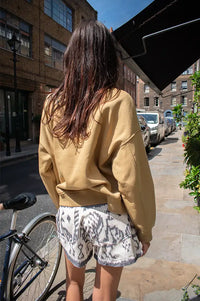 Object Arina Fennel Seed Scarf Detail Sweatshirt