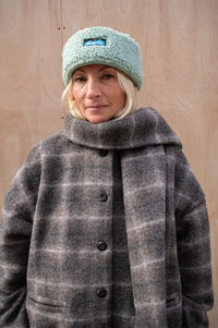 Object Maise Carafe Check Scarf Jacket