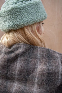 Object Maise Carafe Check Scarf Jacket