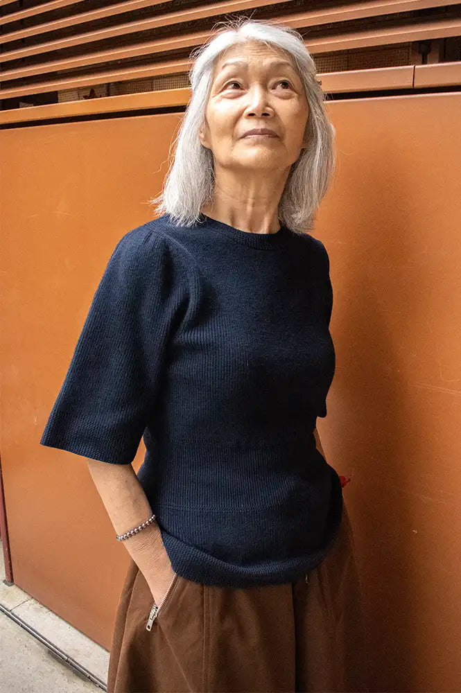 Object Mirka Andri Sky Captain Knit Pullover