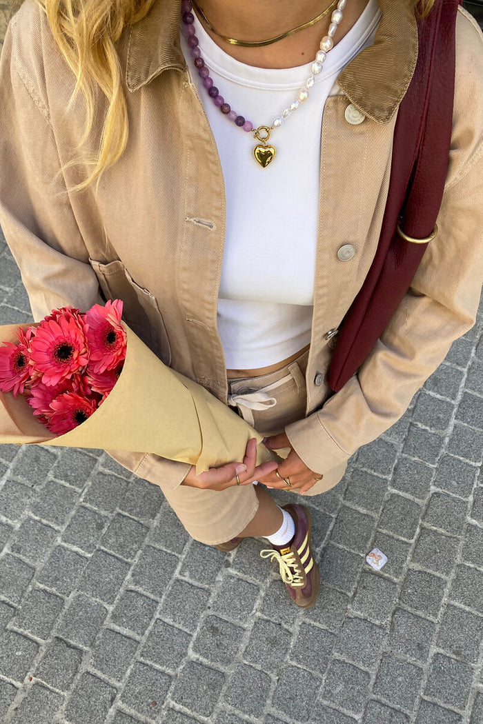 Object Avery Denim Sandshell Jacket - The Mercantile London