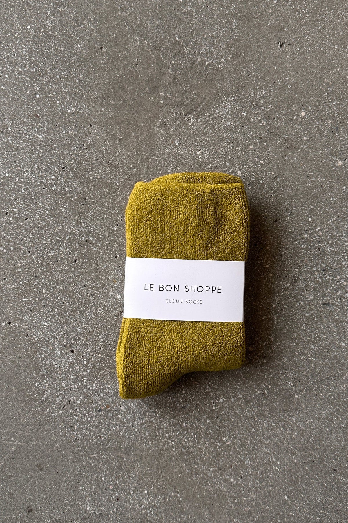 Le Bon Shoppe Cloud Green Olive Socks - The Mercantile London