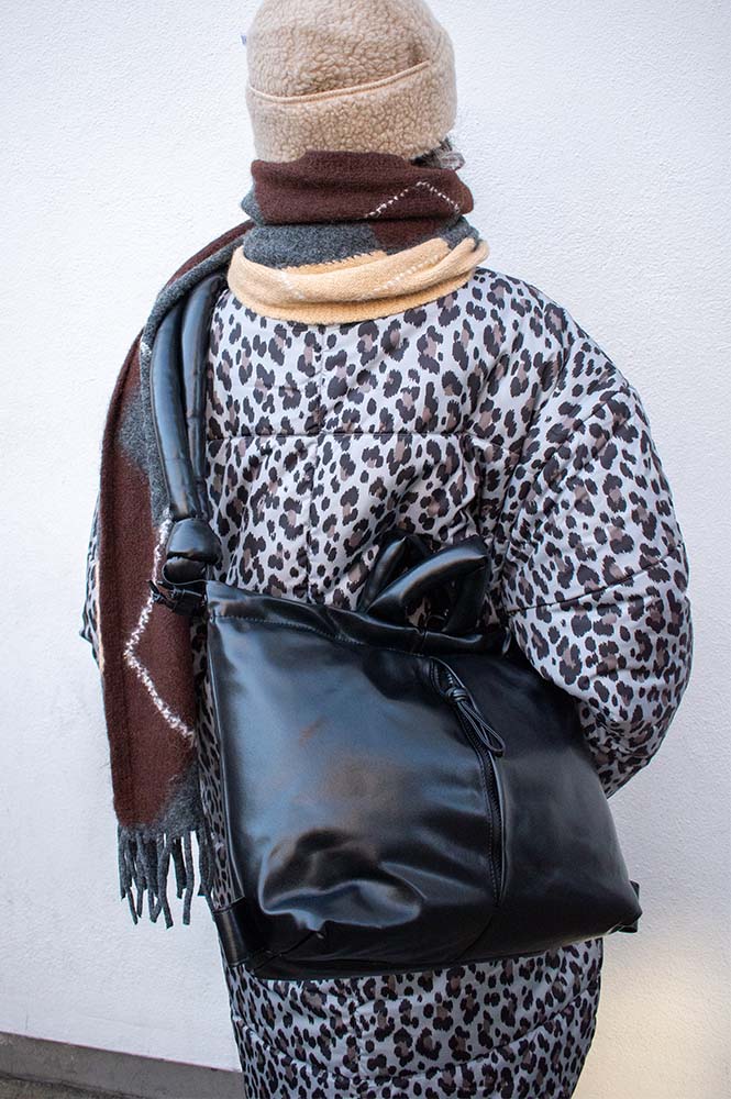 Ölend Ona Black Vegan Leather Bag - The Mercantile London