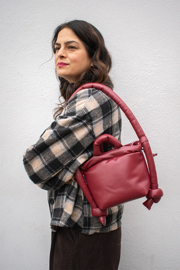 Ölend Micro Ona Cherry Red Bag - The Mercantile London