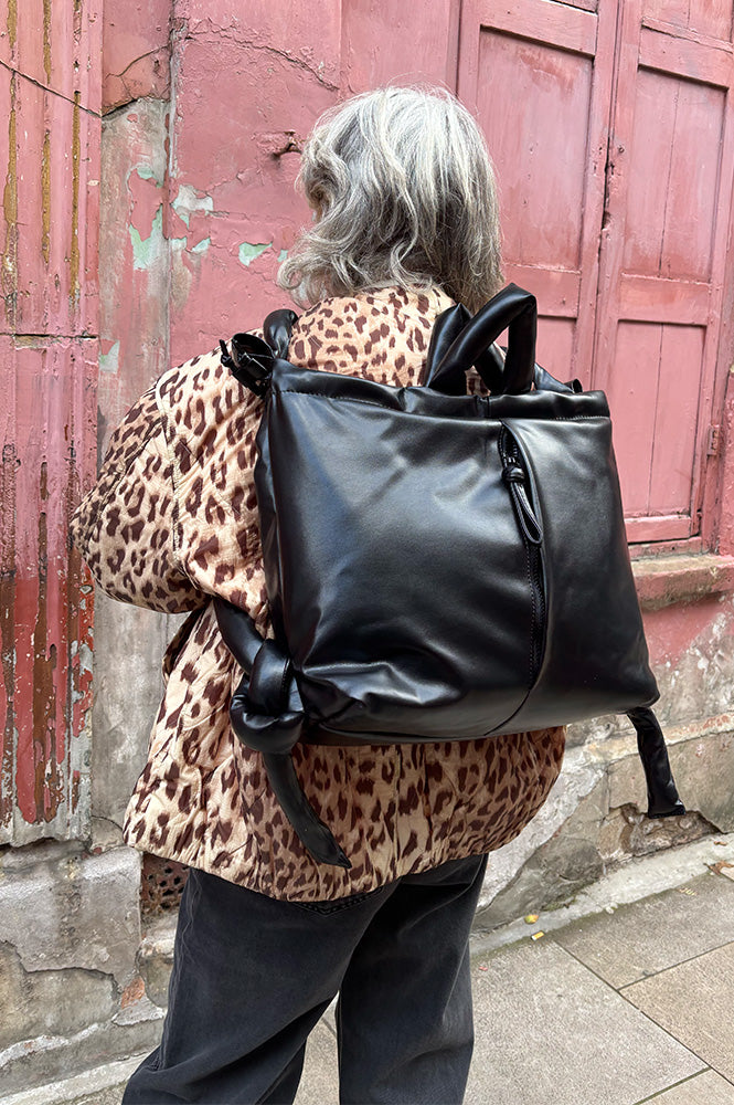 Ölend Ona Black Vegan Leather Bag – The Mercantile London