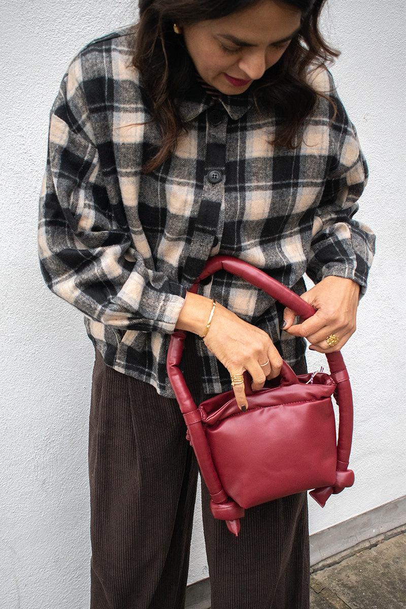 Ölend Micro Ona Cherry Red Bag - The Mercantile London