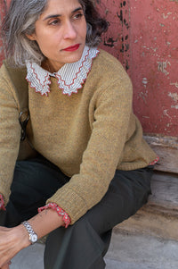 Cash CA Lichen Green Jumper - The Mercantile London