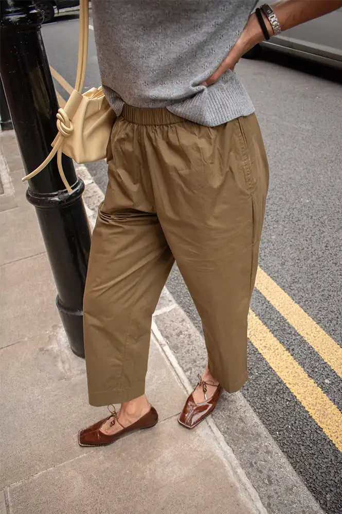 Frau Melbourne Military Olive Ankle Trousers