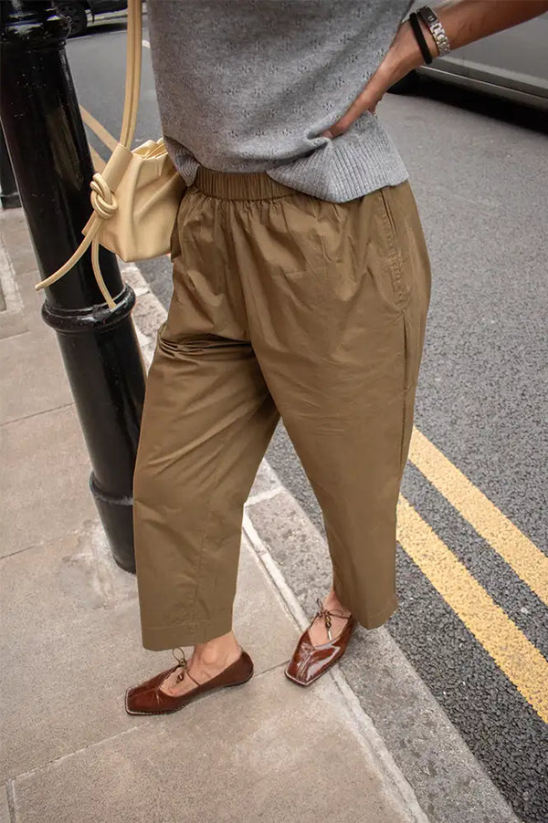 Frau Melbourne Military Olive Ankle Trousers