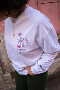 Damson Madder Olive Hotel Long-Sleeve T-Shirt