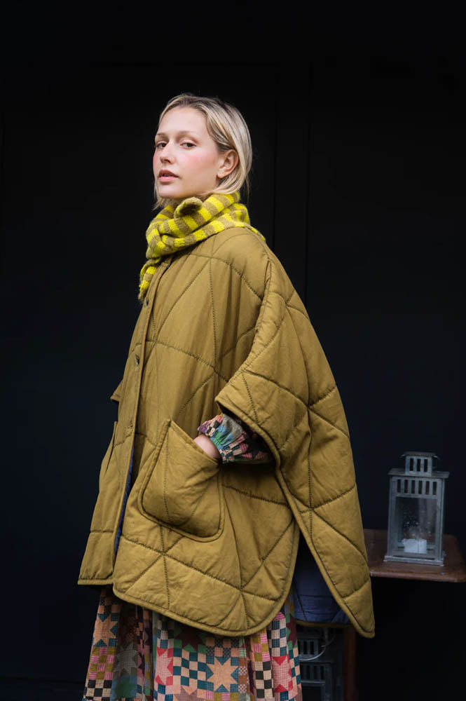 Bonté Kiki Olive Cape - The Mercantile London
