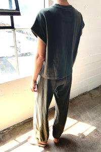 Le Bon Shoppe Balloon Olive Green Pants - The Mercantile London