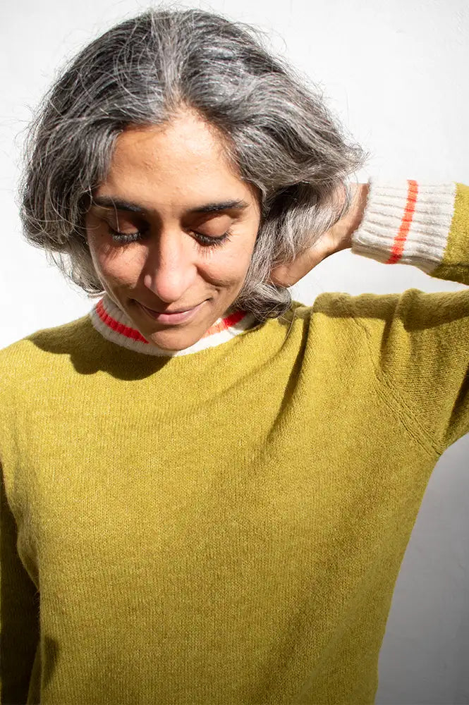 Dr Bloom Pistachio Berry Jumper