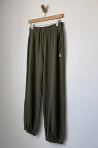 Le Bon Shoppe Balloon Olive Green Pants - The Mercantile London