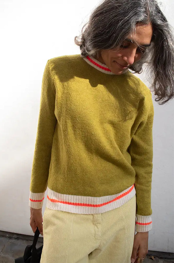 Dr Bloom Pistachio Berry Jumper