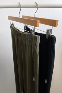 Le Bon Shoppe Balloon Olive Green Pants - The Mercantile London