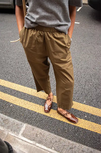 Frau Melbourne Military Olive Ankle Trousers