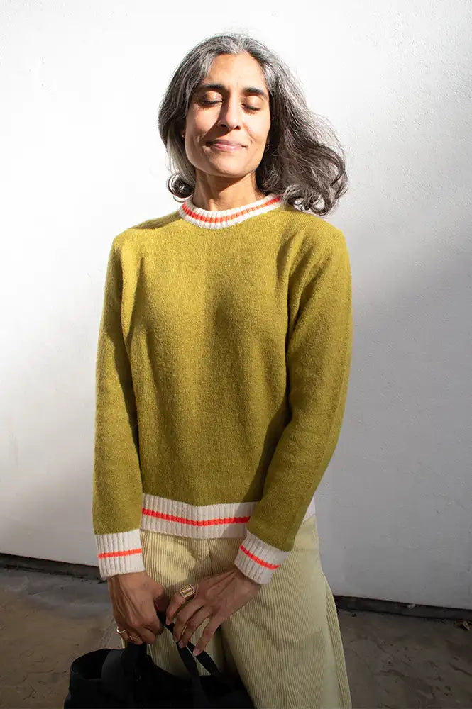 Dr Bloom Pistachio Berry Jumper