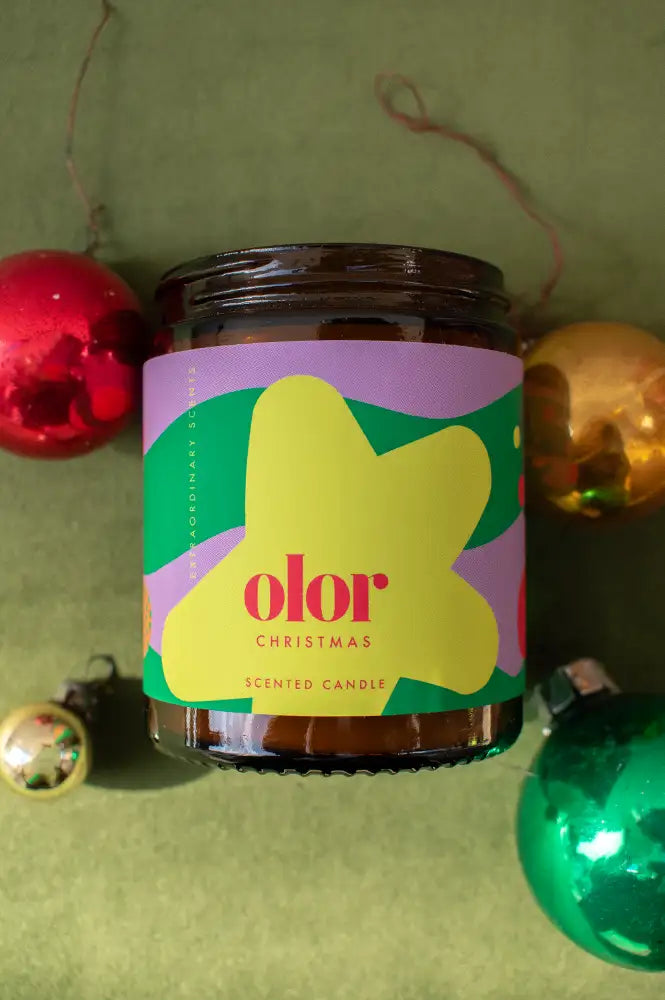 Olor Christmas Candle
