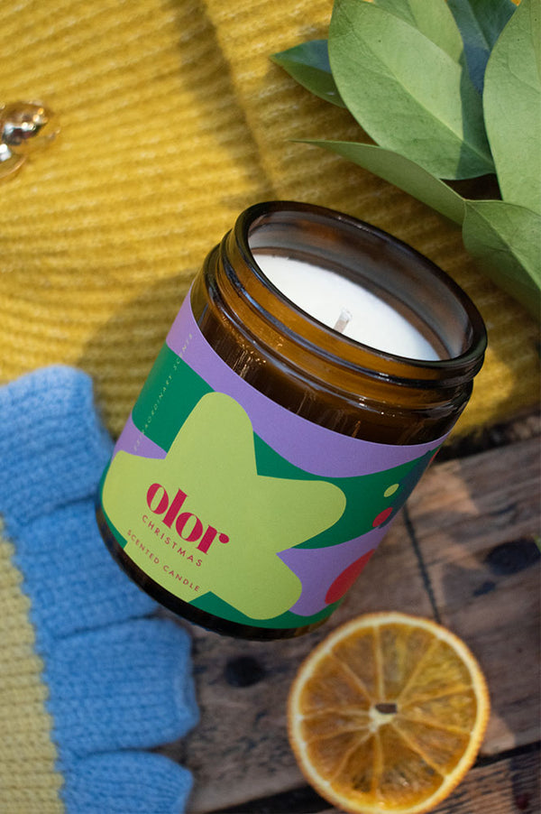 Olor Christmas Jar Candle - The Mercantile London