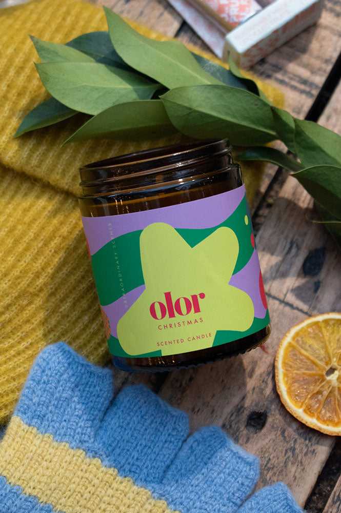 Olor Christmas Jar Candle - The Mercantile London