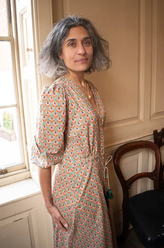 Zen Ethic Lily Opio Green Dress - The Mercantile London
