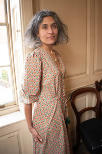 Zen Ethic Lily Opio Green Dress - The Mercantile London