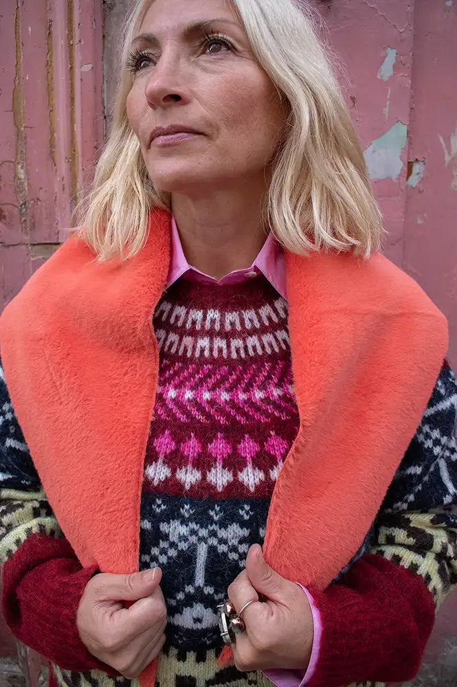 Molliolli Furbana Coral Red Bandana