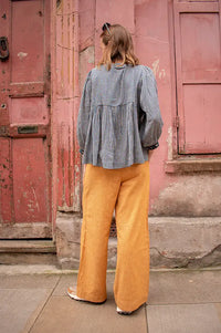 Emile Et Ida Daim Mustard Trousers - The Mercantile London